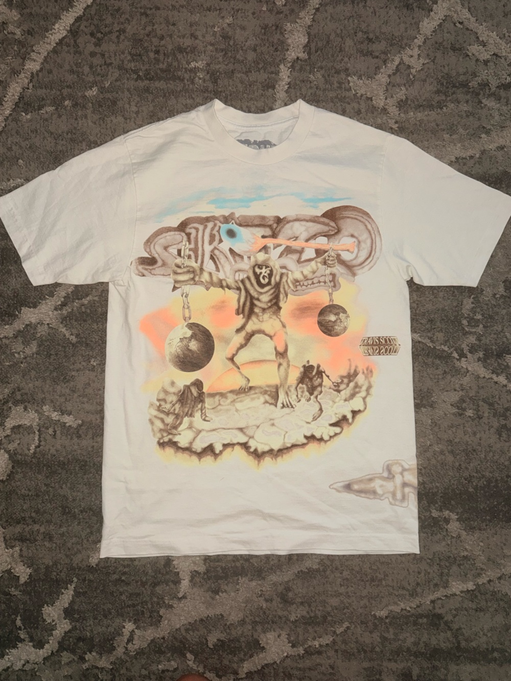 Travis Scott Skitzo Circus Maximus Tour Tee M